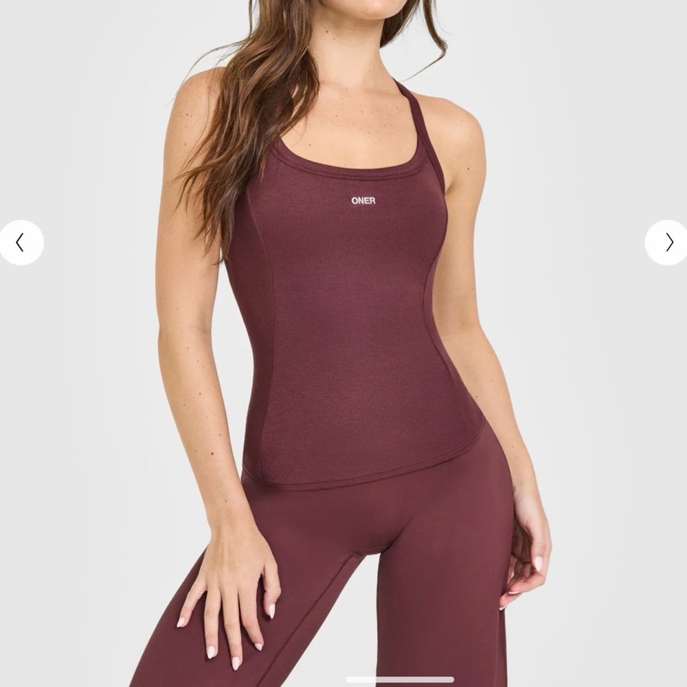 Oner Active Burgundy Tank Top